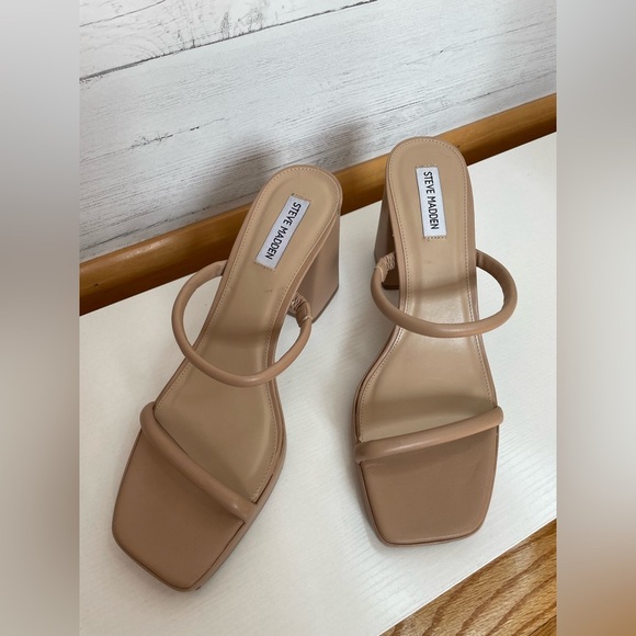 Steve Madden Polly Natural Heel Size 11 - Picture 2 of 15